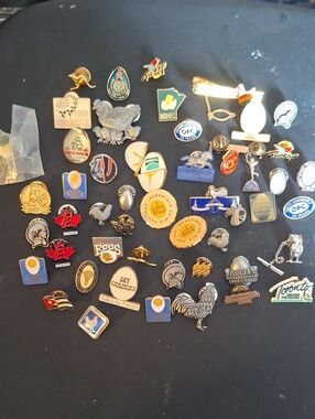 Collection Of Lapel Pins